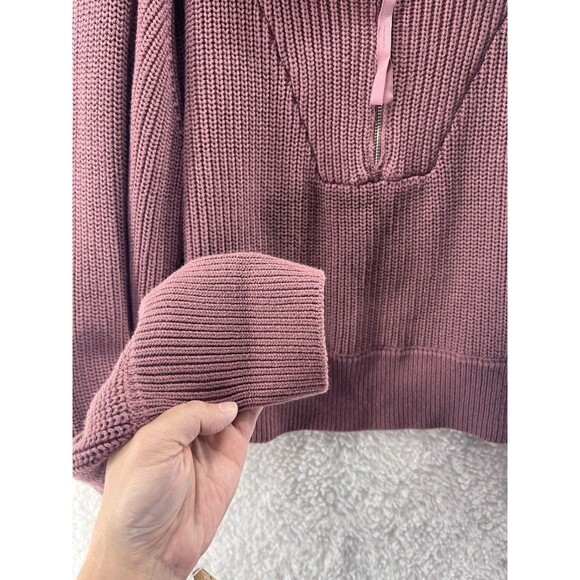 Varley Mentone Half Zip Knit Pullover Sweater Women's Medium - Picture 4 of 10